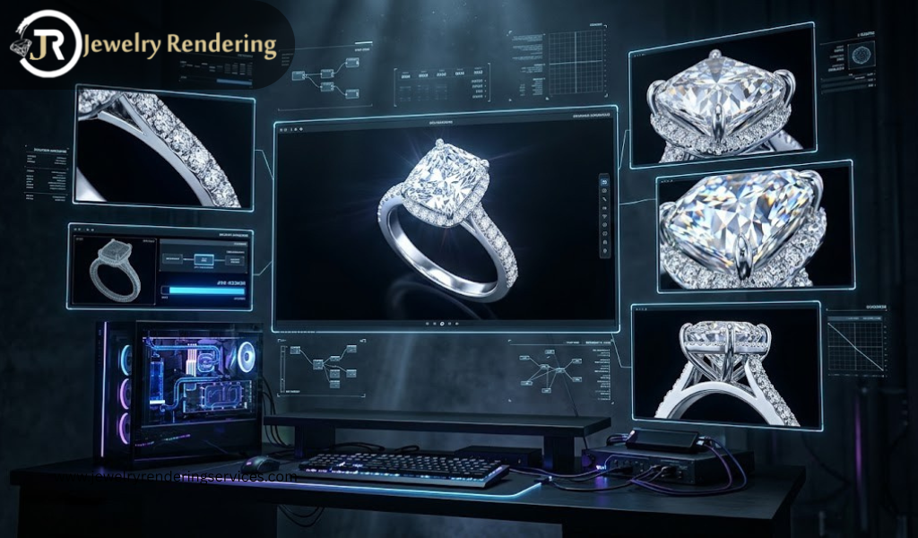 Best 3D Jewelry Rendering Solutions for Designers, Brands & Online Stores