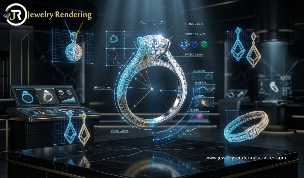 Can Jewelry CAD Rendering Services Help Jewelry Brands Sell Faster Online?