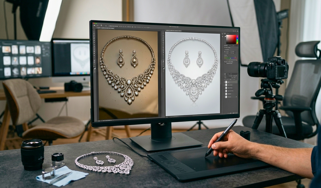 What Can Professional Jewelry Photo Editing Services Do for E-Commerce Product Images?