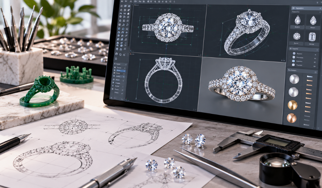 Launch More Designs for a Super Weekend Sale With 3D CAD Jewelry Design