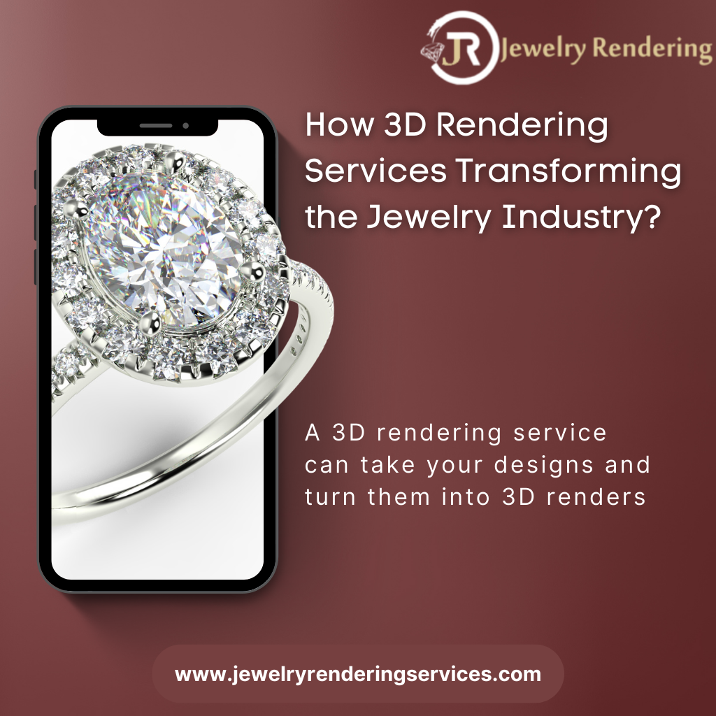 3D Jewelry Rendering Service 