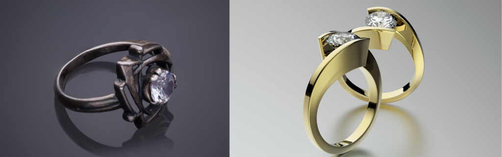 Jewellery 360 Rotation Animation Services | 3D Product Animation