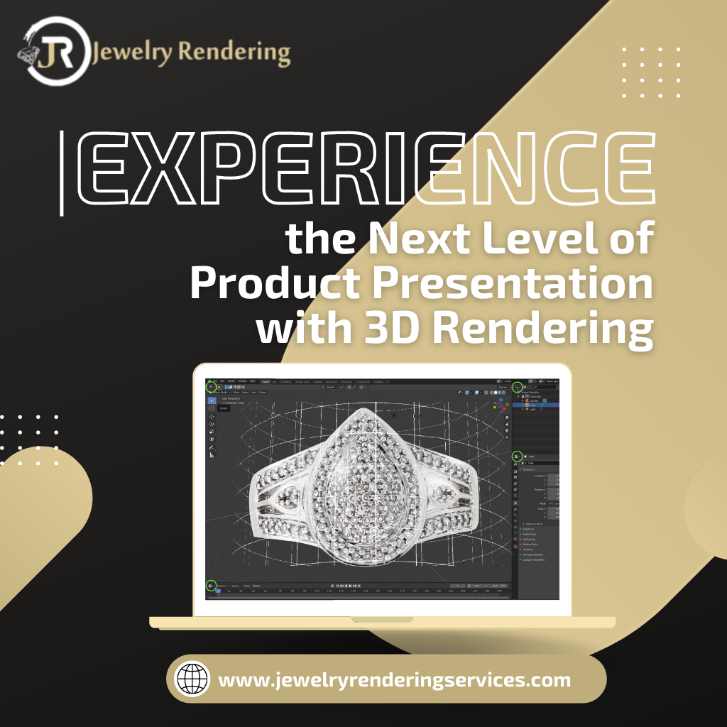 3D Jewelry Rendering Service